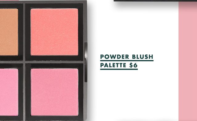 Powder Blush Palette $6