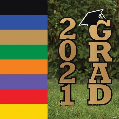 2021 Grad Yard Signs - 2 Pc.