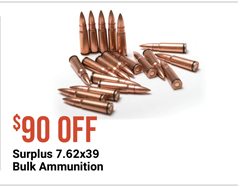 Surplus 7.62x39 Bulk Ammunition
