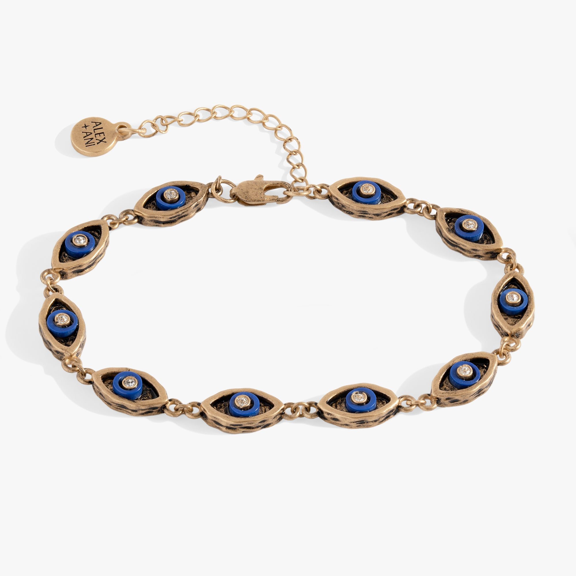 Image of Untamed Evil Eye Chain Bracelet