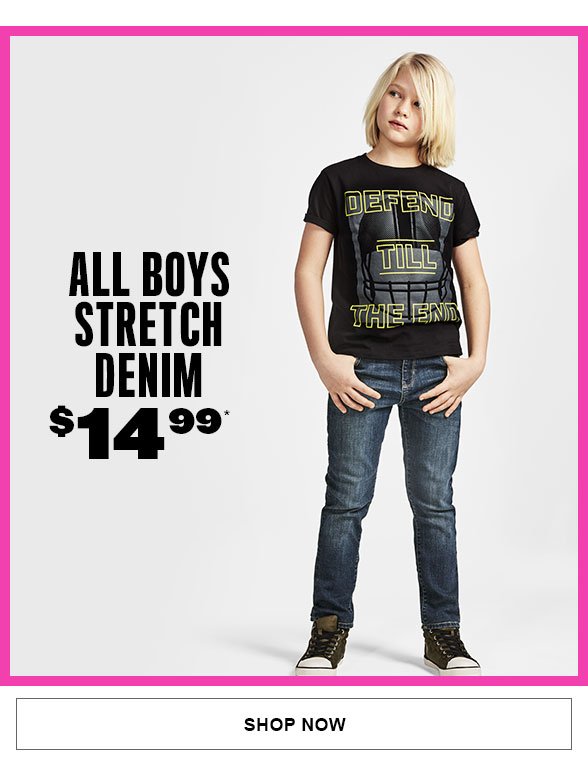 All Stretch Denim $14.99