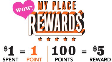 MY PLACE REWARDS