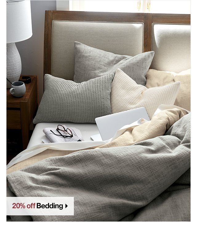 20% off Bedding