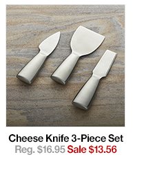 Cheese Knife 3 Piece Set