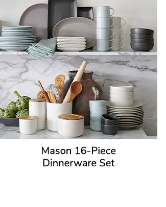 Mason 16-Piece Dinnerware Set