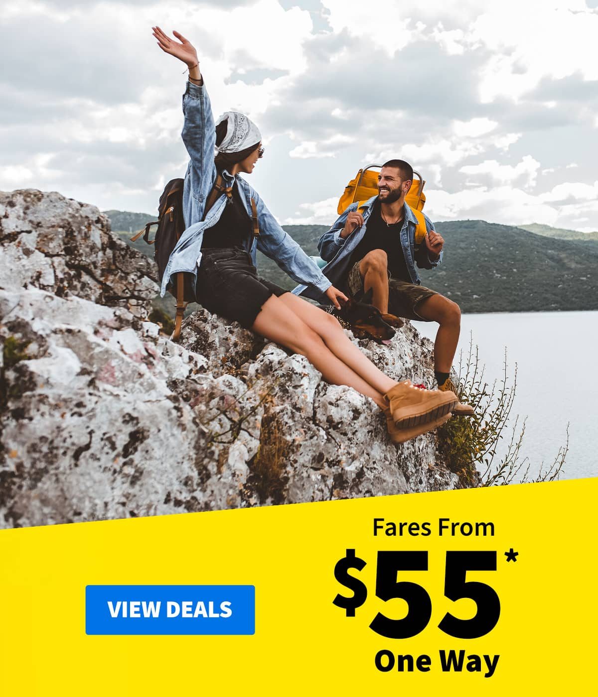 Fares From $55* One Way