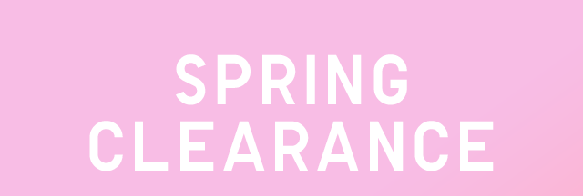 BANNER1 - SPRING CLEARANCE