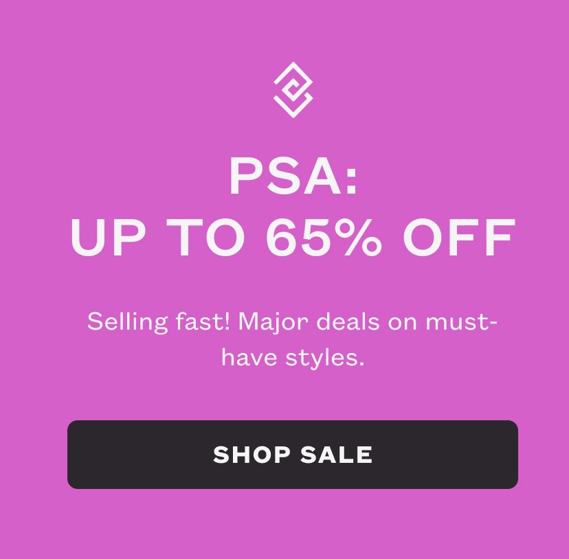 UP TO 65% OFF