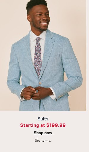 "Suits SA $199.99 Shop Now>"
