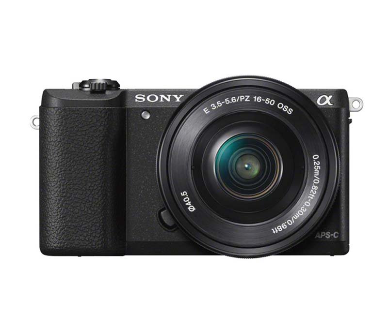 SONY ALPHA A5100 W/16-50MM LENS BLACK
