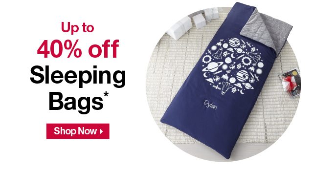 Shop Up to 40% off Sleeping Bags