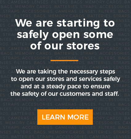 We are taking the necessary steps to open our stores and services safely and at a steady pace to ensure the safety of our customers and staff.