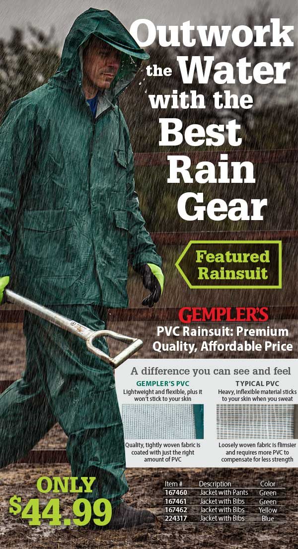  Outwork the Water with the Best Rain Gear