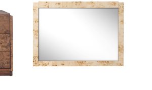 Jackson Burl Mantel Mirror