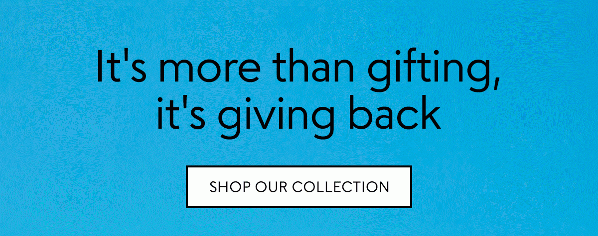 It's more than gifting, it's giving back. Shop our pride collection