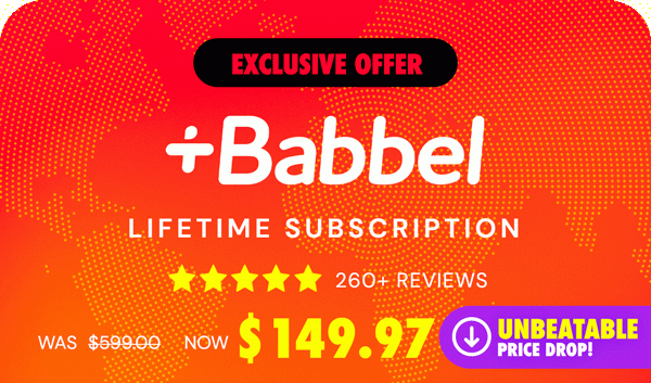 Babbel Language Learning: Lifetime Subscription (All Languages)