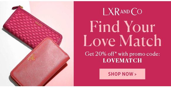 lxrandco find your match - get 20% off with promo code: LOVEMATCH