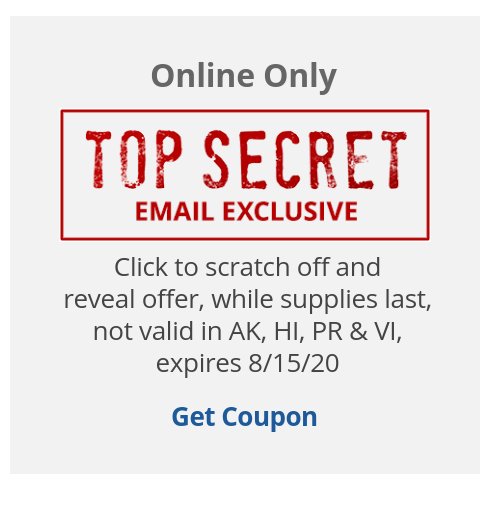 Exclusive Offers - Visit Coupon Center