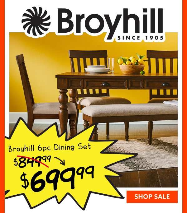 Broyhill 6pc Dining Set