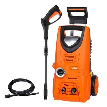 TOPSHAK TS-HPW2 2000PSI Car Pressure Washer 1600W 380L/H Electric Pressure Washer with 3 Modes, Detergent Tank Ideal for Cleaning Home, Car, Garden
