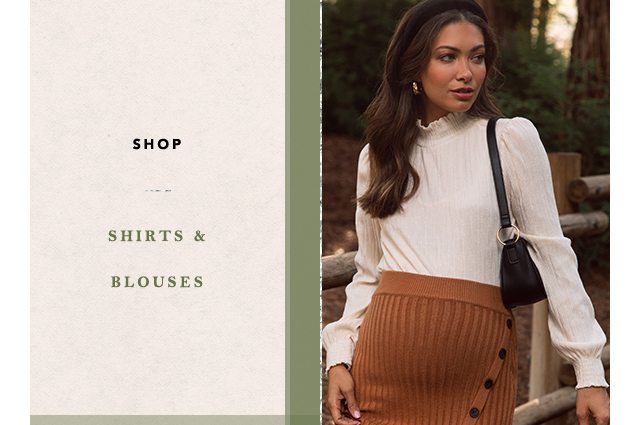 Shop Shirts + Blouses