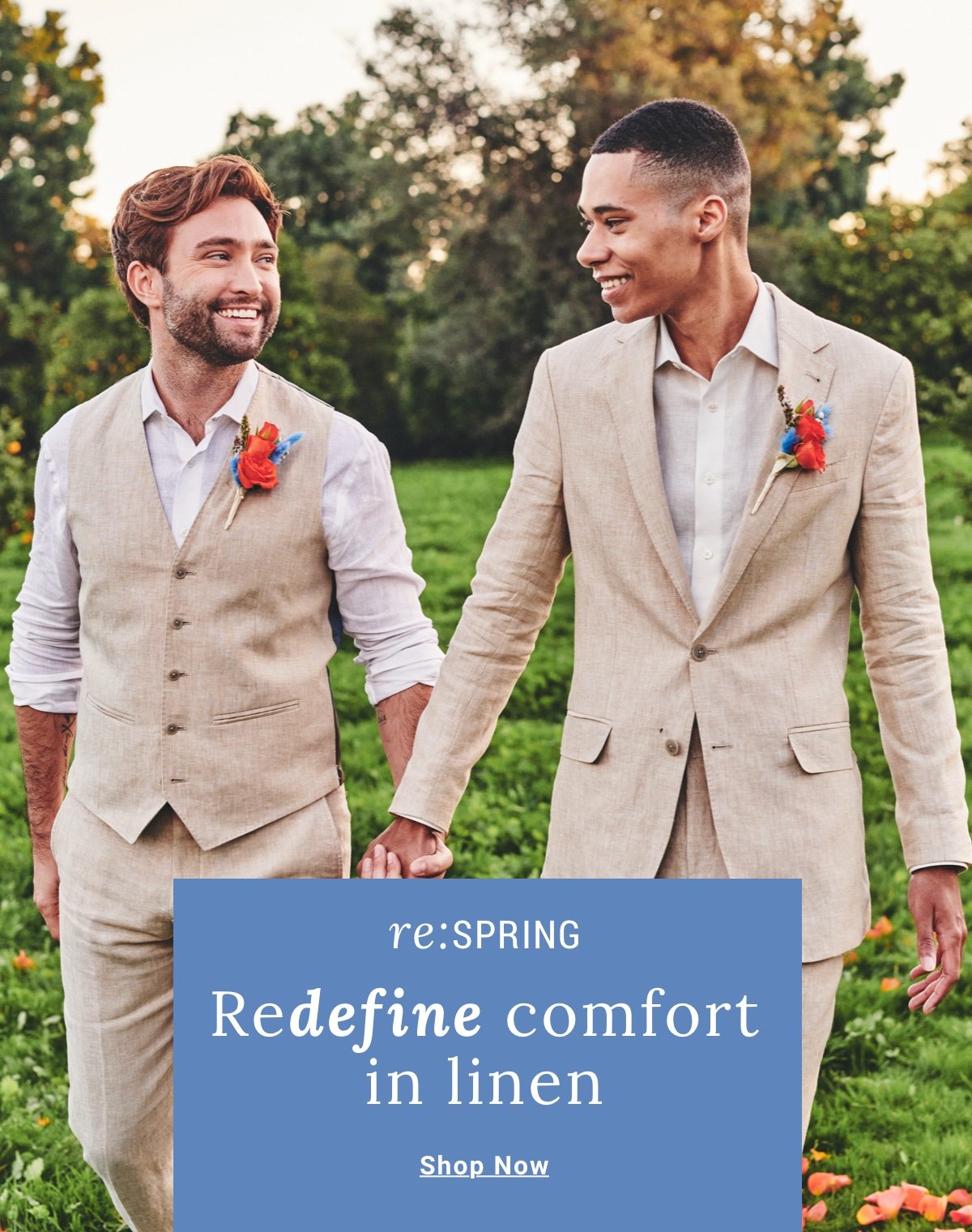 re:spring | Redefine confort in linen - Shop Now 