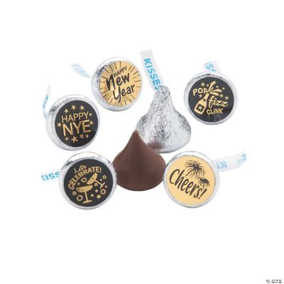 New Year’s Eve Hershey’s<sup>®</sup> Kisses<sup>®</sup> Stickers