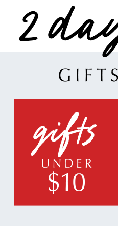 Gifts under $10