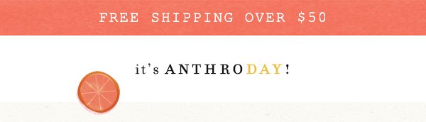 Shop Anthropologie.