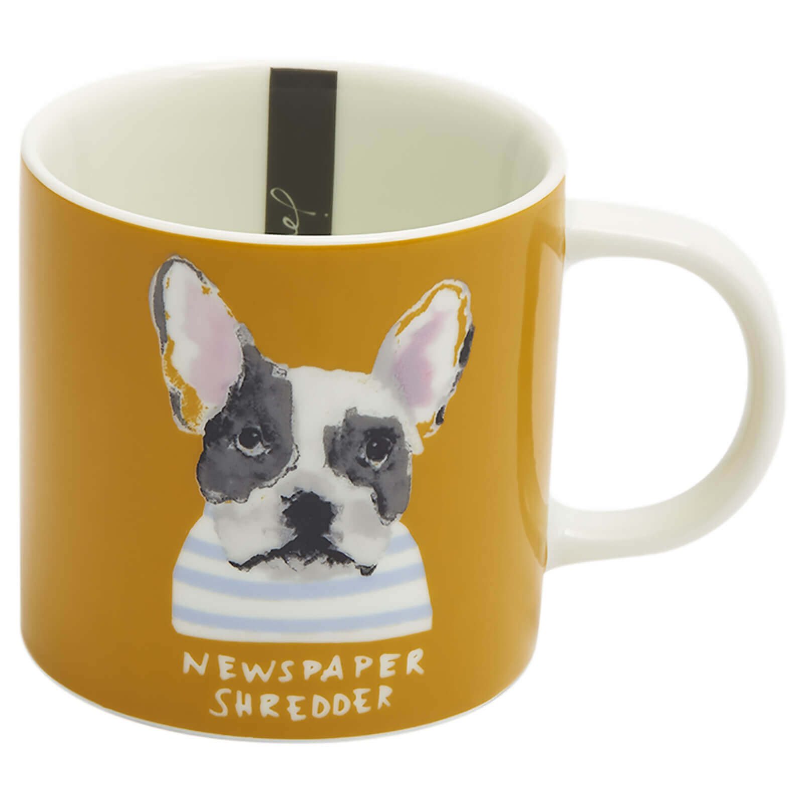 Joules Dog Mug - Gold