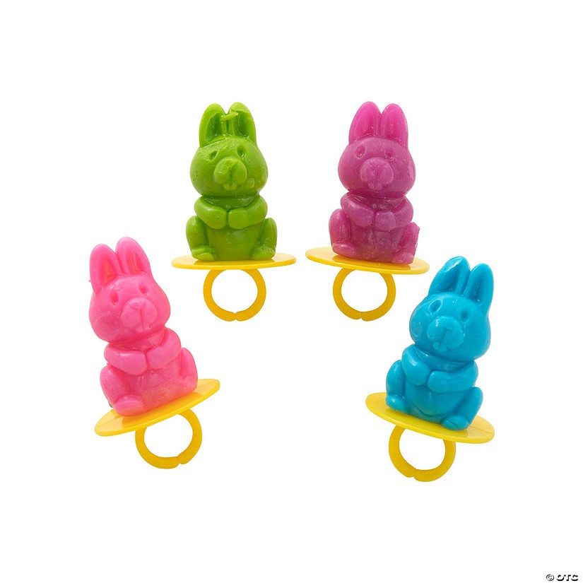 Bunny Ring Lollipops Easter Candy
