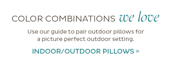 Indoor/Outdoor Pillows