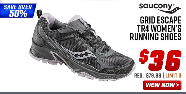 Saucony grid escape clearance tr4 women's running shoes