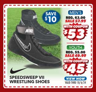 Nike Speedsweep VII Men's or Youth Wrestling Shoes