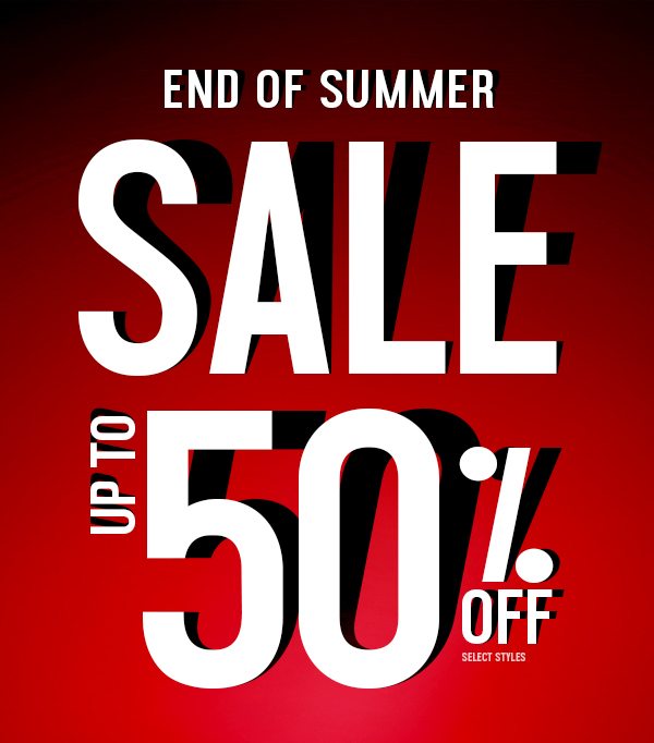 Shop End of Summer Sale