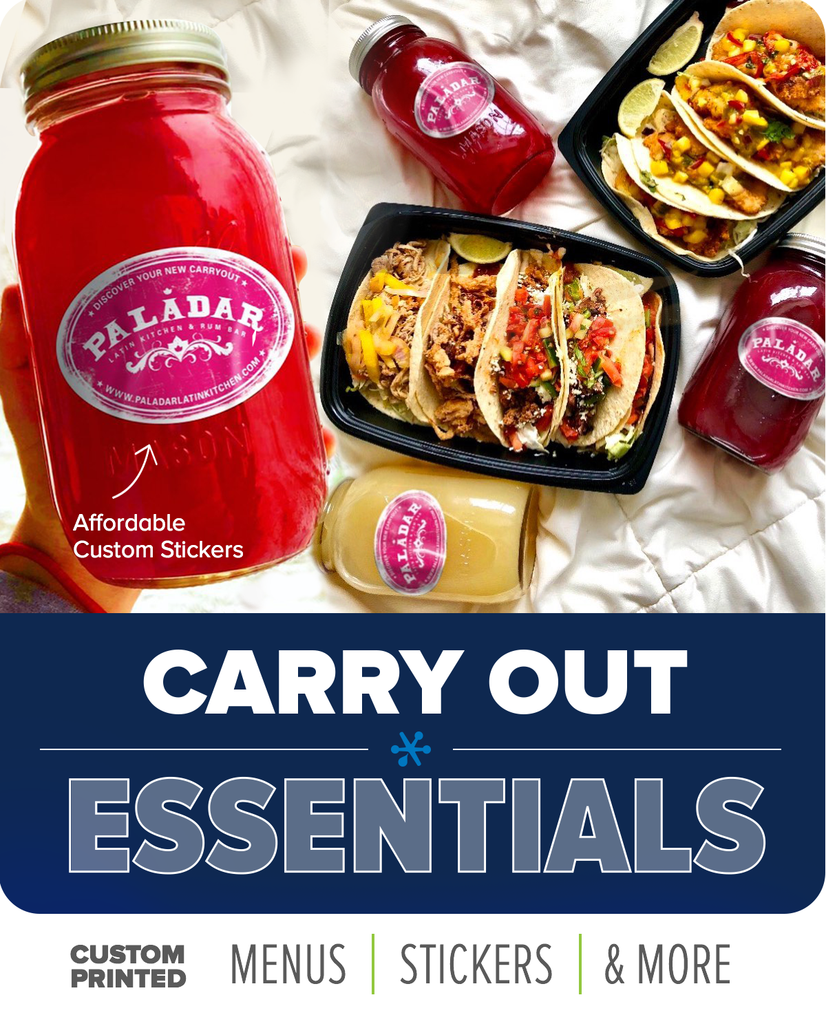 Custom Printed Carryout Essentials