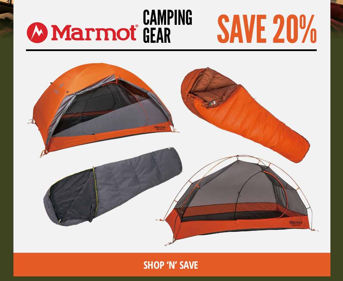 Marmot Camping Gear | Save 20%