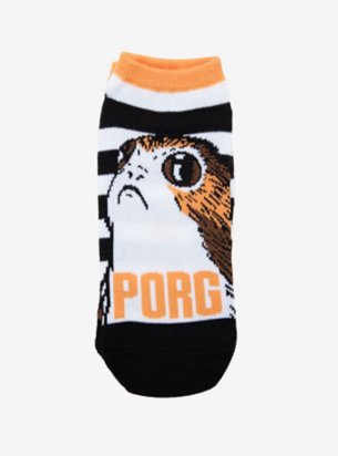 Star Wars Porg No-Show Socks