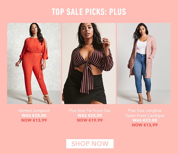 TOP SALE PICKS: PLUS