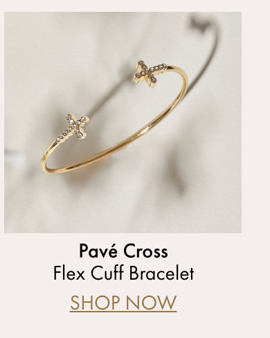 Pave Cross Cuff | Shop Now