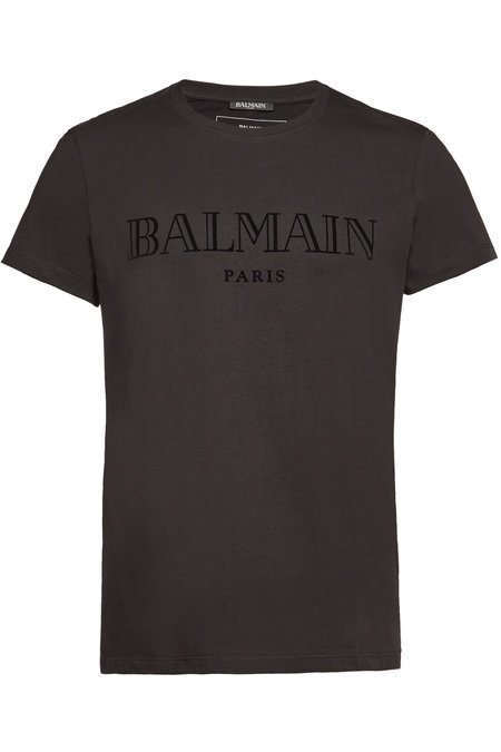 Printed Cotton T-Shirt | BALMAIN
