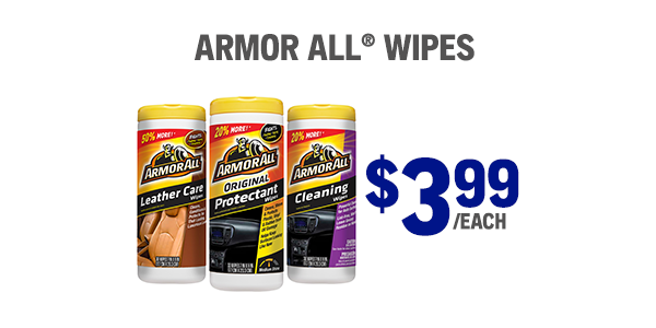 Amour All® Wipes $3.99/each
