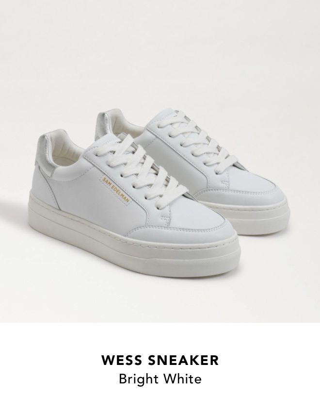 Wess Sneaker (Bright White)