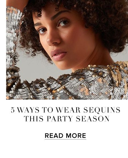 5 Ways to Wear Sequins This Party Season