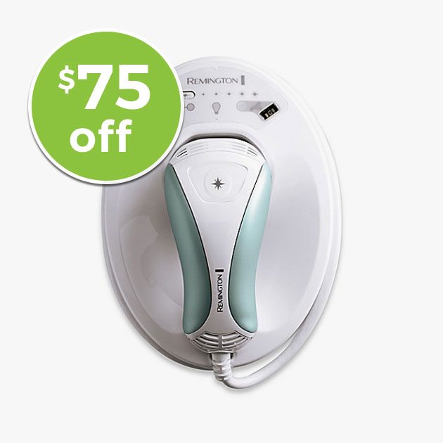 $75 off Remington® iLIGHT Ultra Face and Body Hair Removal System