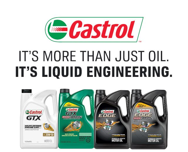 Castrol(TM) | IT’S MORE THAN JUST OIL. | IT’S LIQUID ENGINEERING.