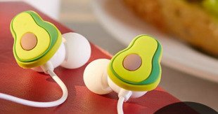 Extra-Quirky Earbuds w/ Mic Just $4.99 (Avocados, Pizzas, Flamingos & More)