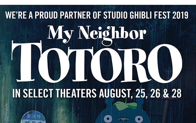 Show Your Ghibli Fest Ticket Stub at any Hot Topic store and get 10% off your entire purchase