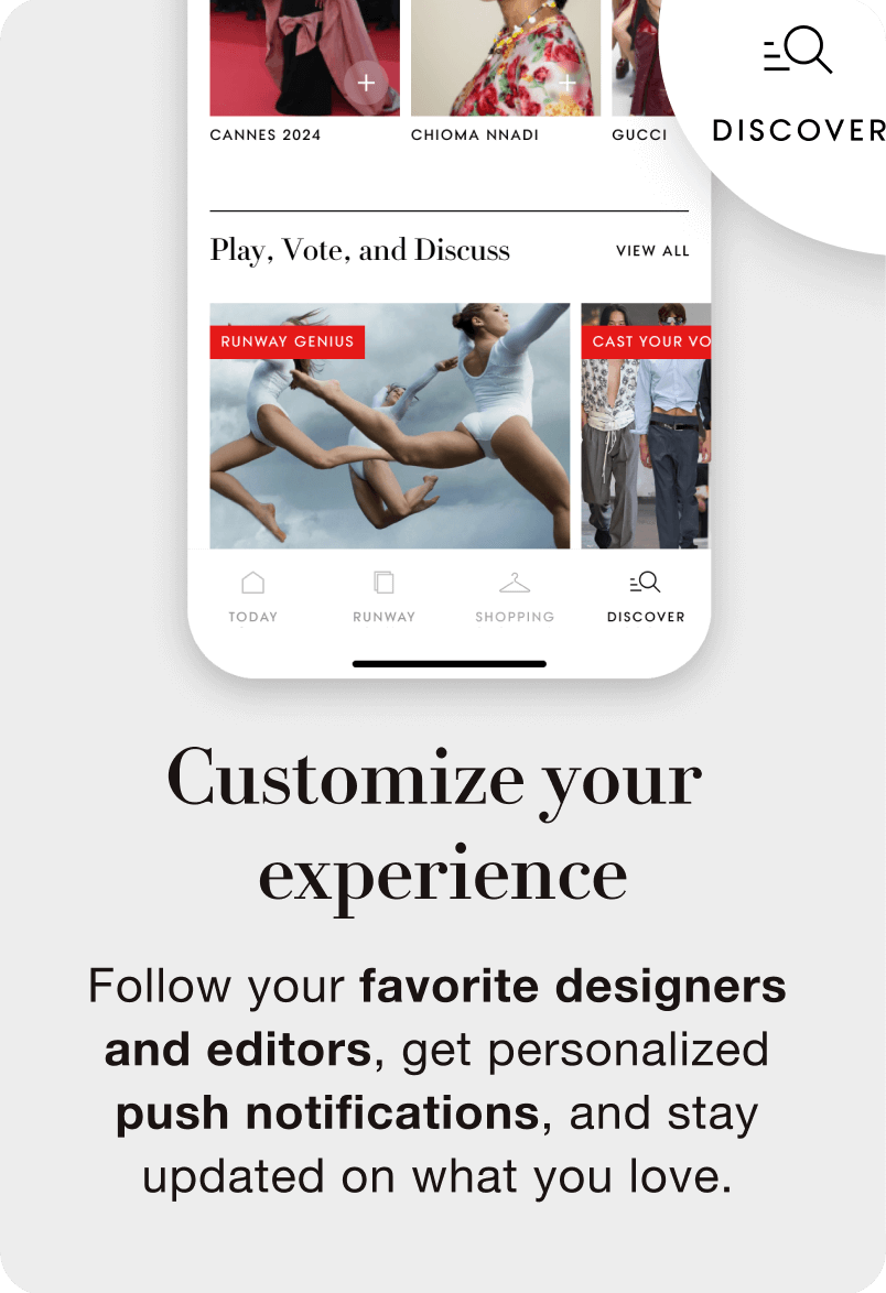 Customize your experience