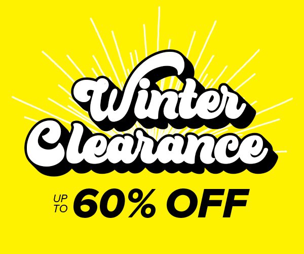 Winter Clearance Up to 60% Off